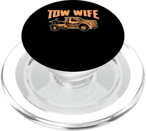 Tow Wife Tow Truck Driver PopSockets PopGrip für MagSafe Tow Wife Tow Truck Driver PopSockets PopGrip für MagSafe von Abschleppdienst Abschleppfahrer Designs