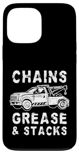 Chains Grease & Stacks Tow Truck Driver Hülle für iPhone 13 Pro Max Chains Grease & Stacks Tow Truck Driver Hülle für iPhone 13 Pro Max von Abschleppdienst Designs Abschleppfahrer Idee