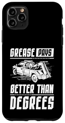 Grease Pays Better Than Degrees Tow Truck Driver Hülle für iPhone 11 Pro Max Grease Pays Better Than Degrees Tow Truck Driver Hülle für iPhone 11 Pro Max von Abschleppdienst Designs Abschleppfahrer Idee