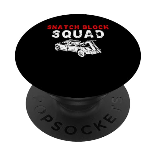 Snatch Block Squad Tow Truck Driver PopSockets Klebender PopGrip Snatch Block Squad Tow Truck Driver PopSockets Klebender PopGrip von Abschleppdienst Designs Abschleppfahrer Idee