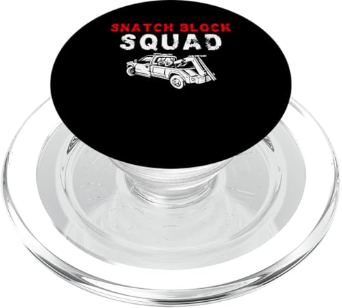 Snatch Block Squad Tow Truck Driver PopSockets PopGrip für MagSafe von Abschleppdienst Designs Abschleppfahrer Idee