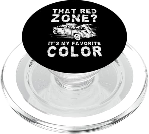 That Red Zone Its My Favorite Color Tow Truck Driver PopSockets PopGrip für MagSafe von Abschleppdienst Designs Abschleppfahrer Idee