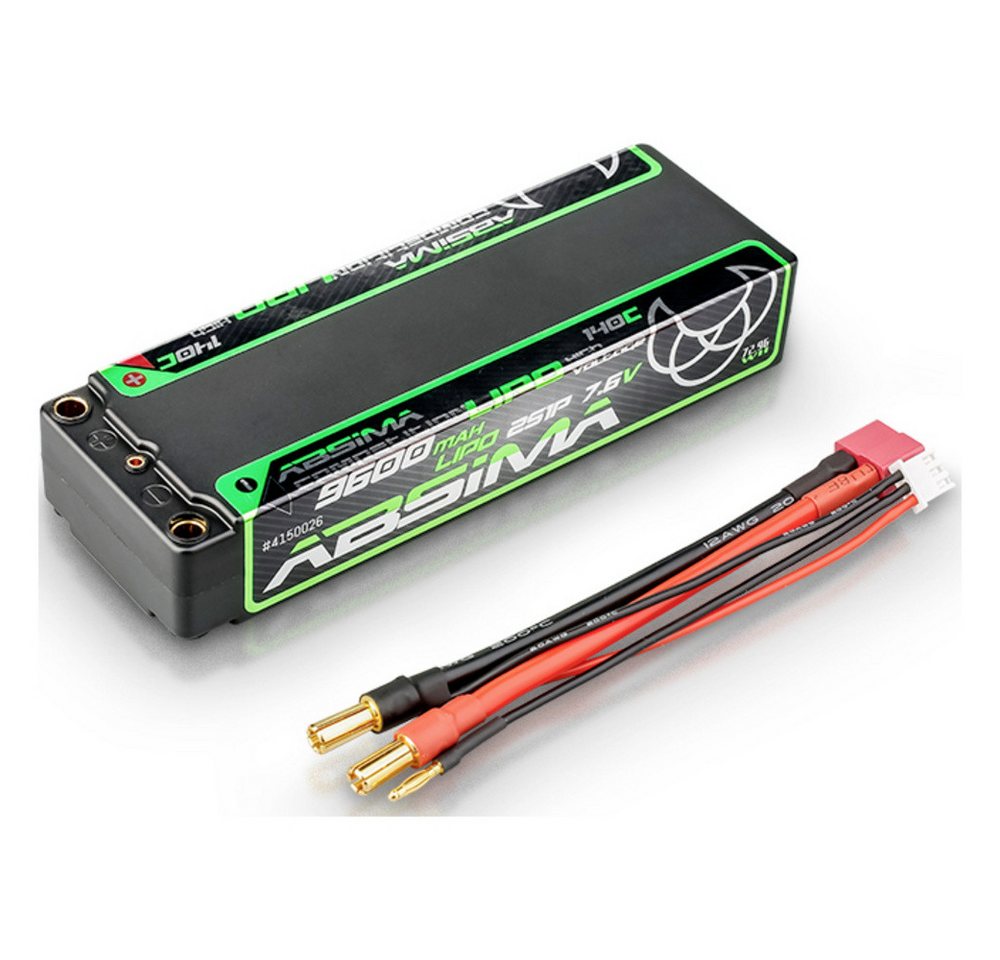 Absima Absima Modellbau-Akkupack (LiPo) 7.6 V 9600 mAh Zellen-Zahl: 2 140 C H Akku 9600 mAh (7.60 V) von Absima