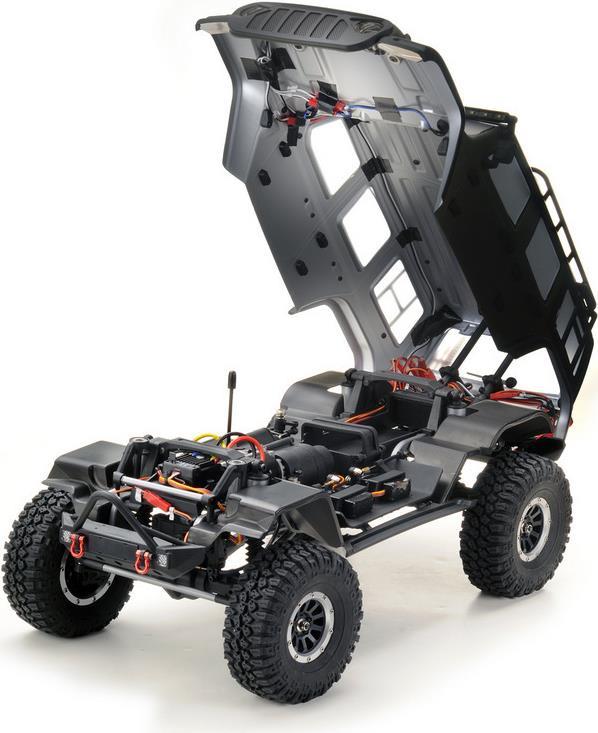 Absima CR3.4 Chassis Brushed 1:10 RC Einsteiger Modellauto Elektro Crawler Allradantrieb (4WD) RtR 2,4 GHz (12015) von Absima