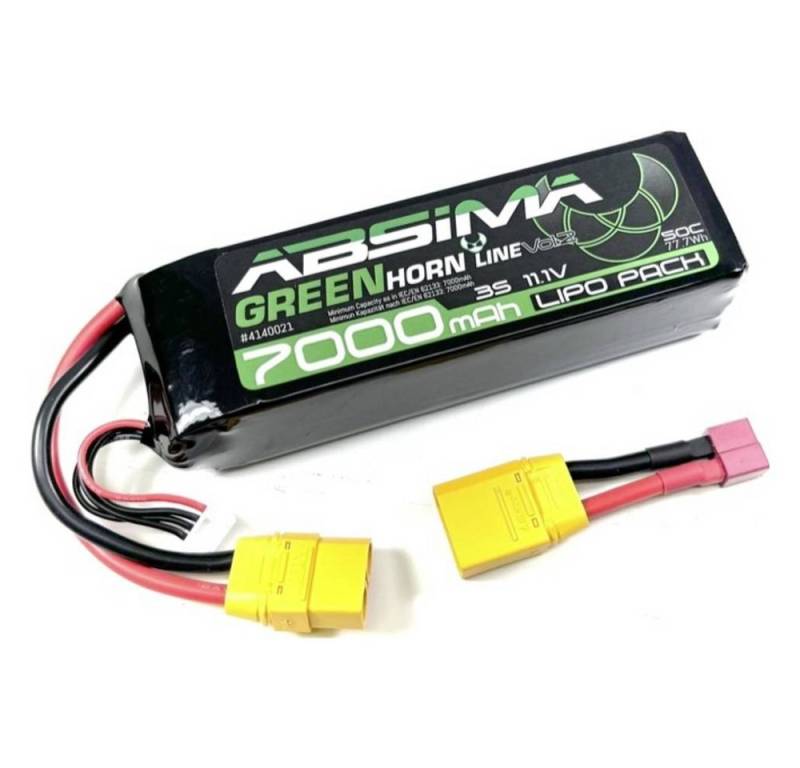 Absima GREENHORN LINEV2 3S 11.1V-50C 7000 SC LIPO AKKU Akku von Absima