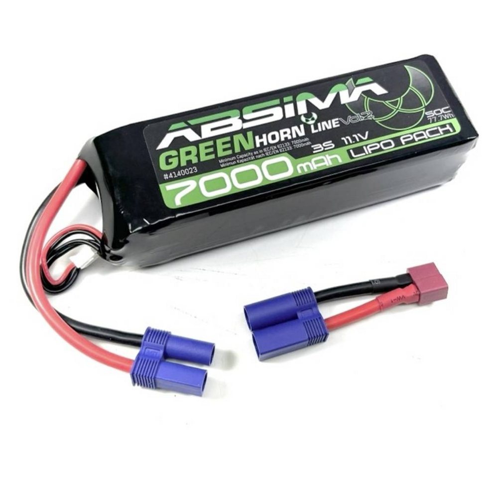 Absima GREENHORN LINEV2 3S 11.1V-50C 7000 SC LIPO AKKU Akku Absima GREENHORN LINEV2 3S 11.1V-50C 7000 SC LIPO AKKU Akku von Absima