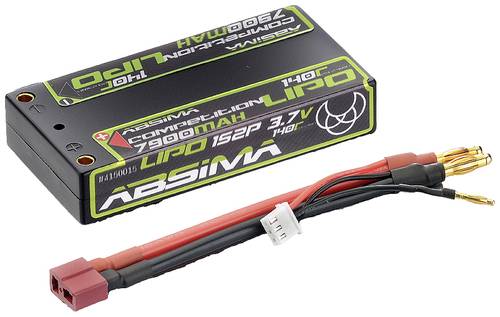 Absima Modellbau-Akkupack (LiPo) 3.7V 7900 mAh Zellen-Zahl: 3 140 C Hardcase 4 mm, T-Buchse von Absima