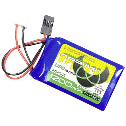 Absima Akku-Pack (LiPo) 7,4 V 1200 mAh Anzahl der Zellen: 2 Softcase JR/Futaba von Absima