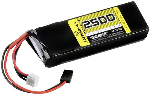 Absima Modellbau-Akkupack (LiPo) 7.4V 2500 mAh Zellen-Zahl: 2 Softcase JR-Buchse von Absima