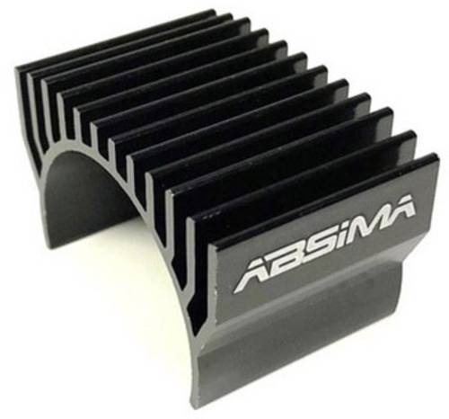 Absima Motor-Kühlkörper Passend für Modellbau-Motor: 540er Elektromotor, 550er Elektromotor Schwarz von Absima