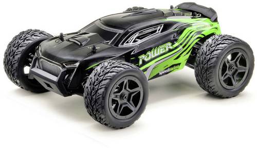 Absima Power Schwarz/Grün 1:14 RC Modellauto Elektro Truggy Allradantrieb (4WD) RtR 2,4GHz von Absima