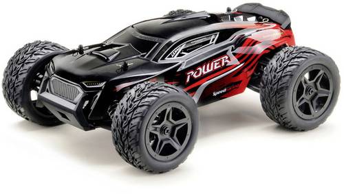 Absima Power Schwarz/Rot 1:14 RC Modellauto Elektro Truggy Allradantrieb (4WD) RtR 2,4GHz von Absima