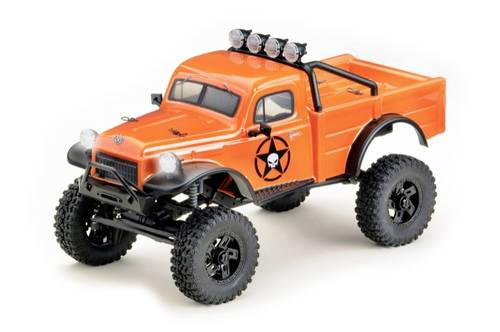 Absima Power Wagon V2 Brushed 1:18 RC Modellauto Elektro Crawler Allradantrieb (4WD) RtR 2,4GHz von Absima