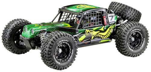 Absima Rock Racer MAMBA 7 Grün Brushless 1:7 RC Modellauto Elektro Buggy Allradantrieb (4WD) RtR 2, von Absima