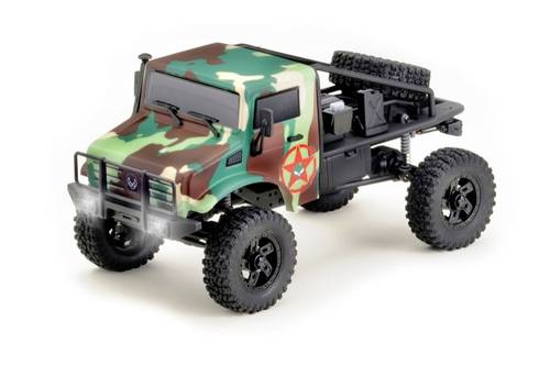 Absima Trail Hunter V2 Brushed 1:18 RC Modellauto Elektro Crawler Allradantrieb (4WD) RtR 2,4GHz von Absima