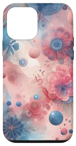 Abstrakte Kunst in Rosa und Blau Hülle für iPhone 12 mini Abstrakte Kunst in Rosa und Blau Hülle für iPhone 12 mini von Abstract Art Aesthetic Style Gifts