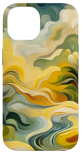 Gelb und Grün Ölgemälde Stil Abstrakte Kunst Hülle für iPhone 14 Gelb und Grün Ölgemälde Stil Abstrakte Kunst Hülle für iPhone 14 von Abstract Art Aesthetic Style Gifts