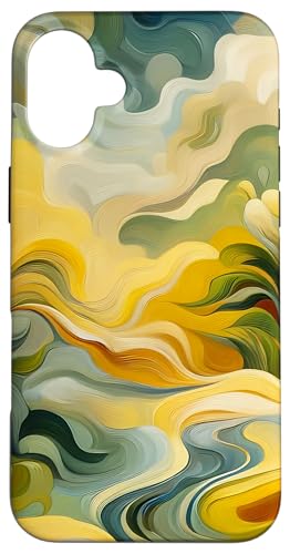 Gelb und Grün Ölgemälde Stil Abstrakte Kunst Hülle für iPhone 16 Plus Gelb und Grün Ölgemälde Stil Abstrakte Kunst Hülle für iPhone 16 Plus von Abstract Art Aesthetic Style Gifts