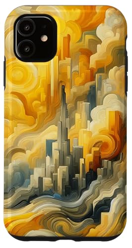 Gelbe Ölgemälde Stil Abstrakte Kunst Hülle für iPhone 11 Gelbe Ölgemälde Stil Abstrakte Kunst Hülle für iPhone 11 von Abstract Art Aesthetic Style Gifts