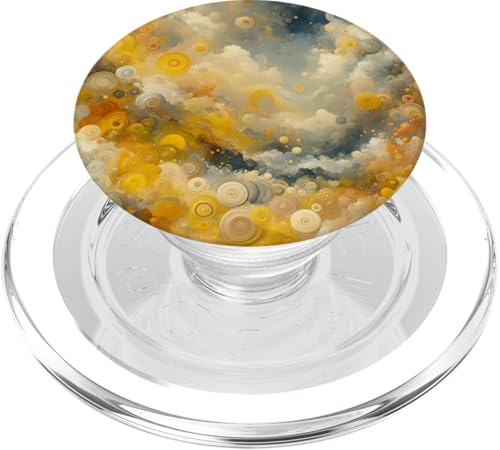 Gelbe Ölgemälde Stil Abstrakte Kunst PopSockets PopGrip für MagSafe Gelbe Ölgemälde Stil Abstrakte Kunst PopSockets PopGrip für MagSafe von Abstract Art Aesthetic Style Gifts