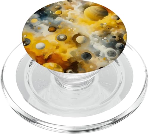 Gelbe Ölgemälde Stil Abstrakte Kunst PopSockets PopGrip für MagSafe Gelbe Ölgemälde Stil Abstrakte Kunst PopSockets PopGrip für MagSafe von Abstract Art Aesthetic Style Gifts