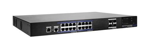 ABUS 19 Zoll Netzwerk-Switch 16 Port PoE-Funktion ABUS 19 Zoll Netzwerk-Switch 16 Port PoE-Funktion von Abus