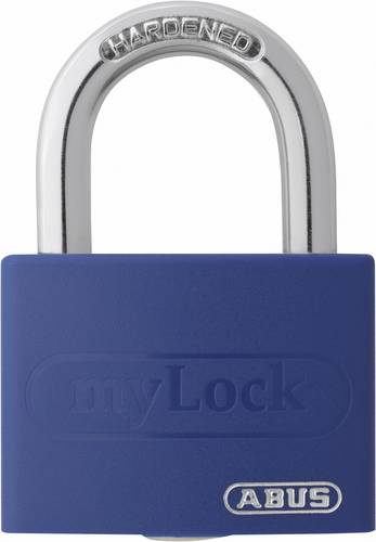 ABUS ABVS50005 Vorhängeschloss 43mm Blau Schlüsselschloss von Abus