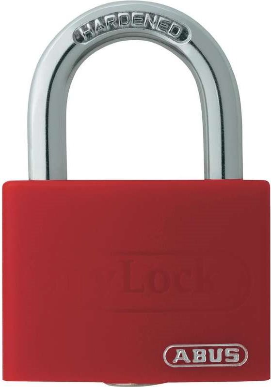 ABUS Aluminium-Hangschloss T65AL/40 rot (ABVS50011) von Abus