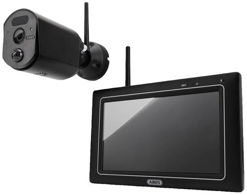 ABUS EasyLook BasicSet PPDF17000 Funk-Überwachungskamera-Set 4-Kanal mit 1 Kamera 2304 x 1296 Pixel von Abus