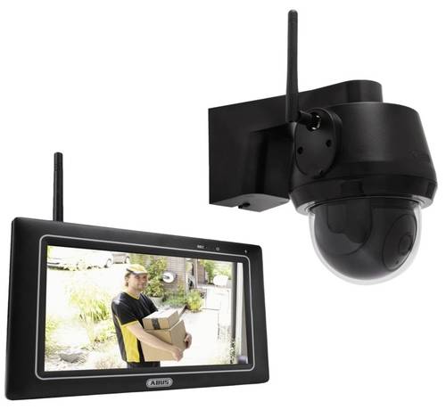 ABUS EasyLook BasicSet PPDF17100 Funk-Überwachungskamera-Set 4-Kanal mit 1 Kamera 2304 x 1296 Pixel von Abus