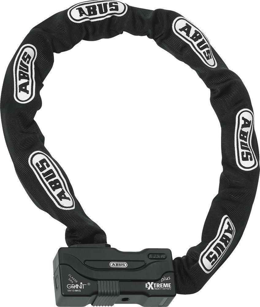 ABUS Extreme Plus 59 Schwarz 140 cm Kettenschloss (56559) von Abus