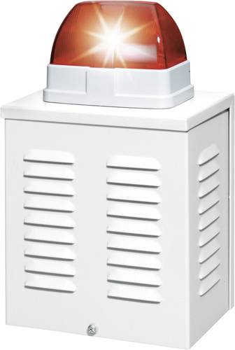 ABUS SG1650 Alarm-Sirene mit Blitzleuchte 110 dB Rot Innenbereich, Außenbereich 12 V/DC von Abus