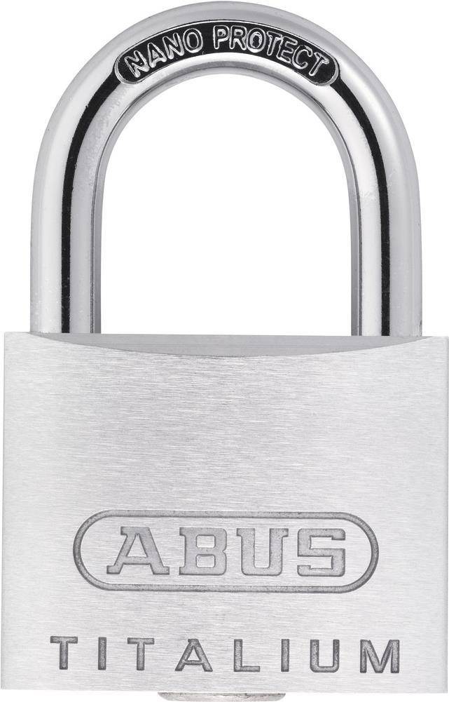 ABUS Titalium-Vorhängeschloss vers. schl. SB verpackt 50mm ABUS Titalium-Vorhängeschloss vers. schl. SB verpackt 50mm von Abus