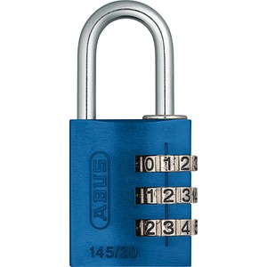 ABUS Vorhängeschloss ABUS 145/30 blau von Abus