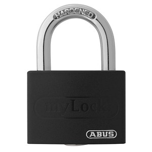ABUS Vorhängeschloss myLock T65AL/40 schwarz ABUS Vorhängeschloss myLock T65AL/40 schwarz von Abus