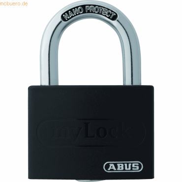 Abus Vorhangschloss 802867 T65AL/40 schwarz Abus Vorhangschloss 802867 T65AL/40 schwarz von Abus