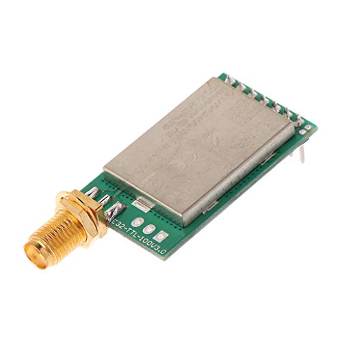 Abwan Funk-HF-Modul, LORA SX1278 433-MHz-Modulempfänger UART 100 MW 20 dBm Funk-HF-Transceiver E32-433T20DC von Abwan