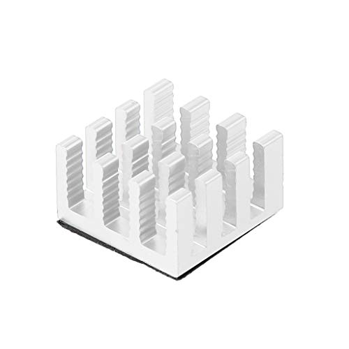 Abwan Kühlkörper-Pad, 10PCS Aluminium-Kühlkörper-Kühler-Kühler für Wärmeableitungs-Kühlkissen von elektronischen Chip-Computern von Abwan