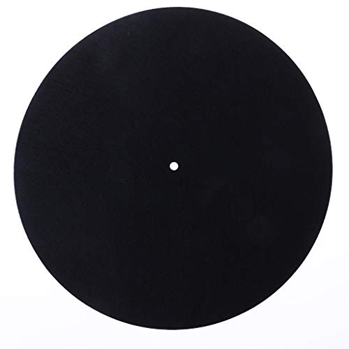 Abwan Platter Pad, Filz Plattenspieler Matte LP Slip Mat Audiophile 3mm dick für LP Vinyl Record von Abwan