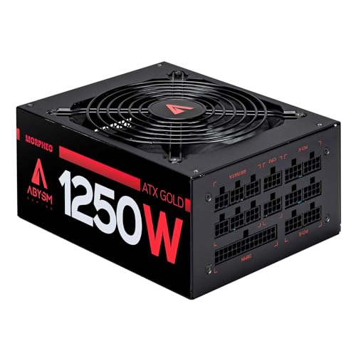 Abysm Morpheo 1250 Netzteil (1250 W), Schwarz von Abysm