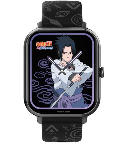 Abyx Fit Touch 3 Naruto Edition Smartwatch - 123 Modi, Bluetooth, Touchscreen, IP67, Gesundheits-Tracking, Benachrichtigungen, Android/iOS - Sasuke Design Abyx Fit Touch 3 Naruto Edition Smartwatch - 123 Modi, Bluetooth, Touchscreen, IP67, Gesundheits-Tracking, Benachrichtigungen, Android/iOS - Sasuke Design von Abyx