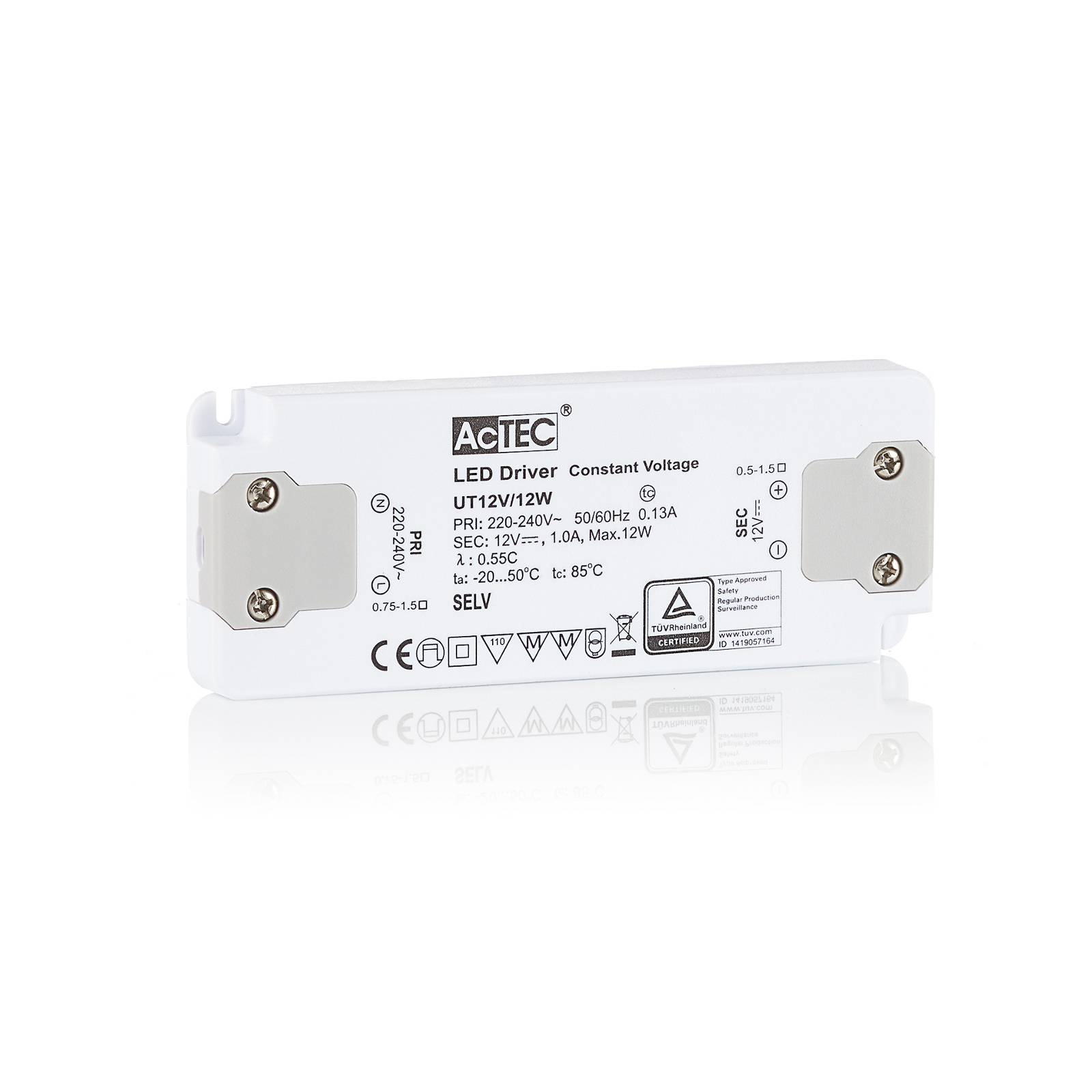 AcTEC Slim LED-Treiber CV 12V, 12W von AcTEC