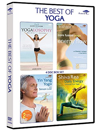 The Best of Yoga - featuring Shiva Rea, Mandy Ingber, Simon Low [4 DVDs] von Acacia