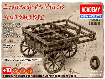 LEONARDO DA VINCI AUTO von Academy Plastic Model