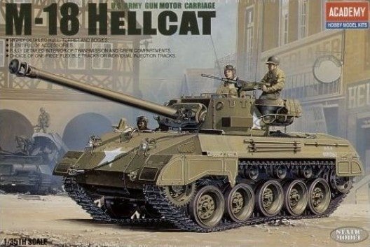 M-18 Hellcat von Academy Plastic Model