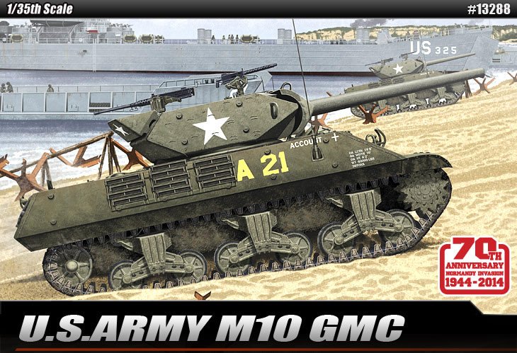 M10 ´Anniv.70 Normandy Invasion 1944´ von Academy Plastic Model