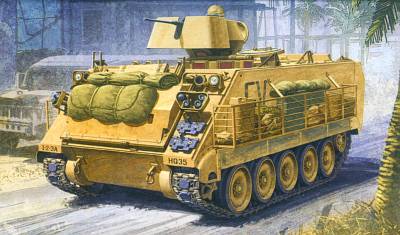 M113A3 Iraq 2003 von Academy Plastic Model