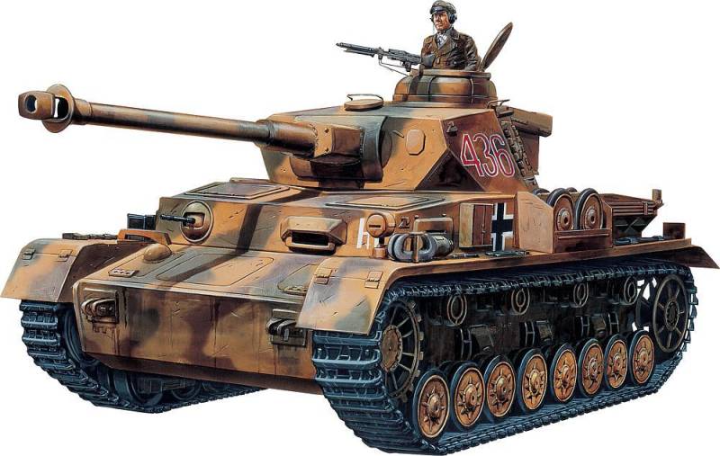Panzer IV von Academy Plastic Model