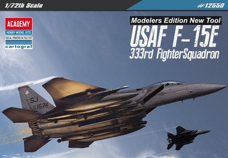 USAF F-15E - 333th Fighters Squadron - Modellers Edition von Academy Plastic Model