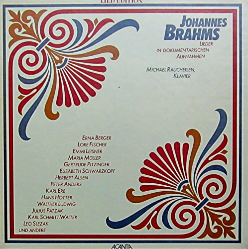 Lied Edition Johannes Brahms: Lieder in dokumentarischen Aufnahmen [Vinyl Schallplatte] [6 LP Box-Set] von Acanta